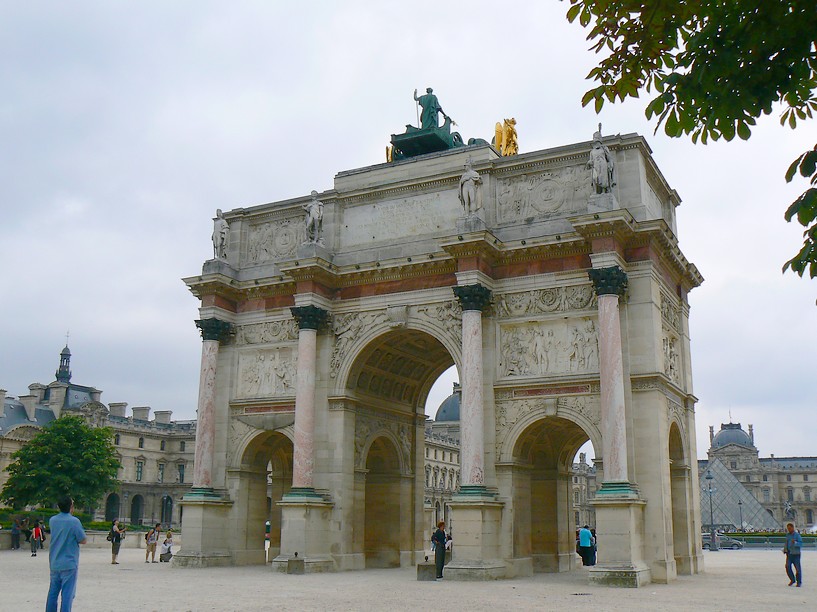Arc de Triomphe du carrousel: Arc de Triomphe du carrousel 009